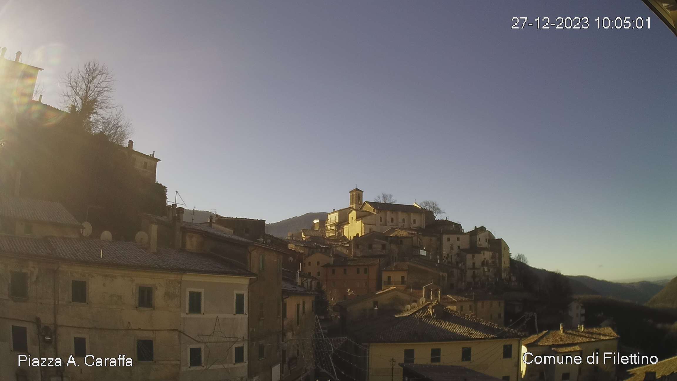 Webcam Filettino - Comune di Filettino